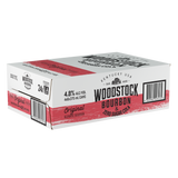 Woodstock Bourbon & Cola Zero Sugar 4.8% 375mL Cans 24 Pack
