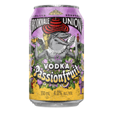 Brookvale Union Vodka Passionfruit 330mL Cans 24 Pack