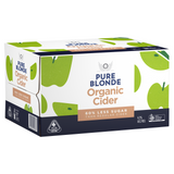 Pure Blonde Organic Cider 355mL Bottles 24 Pack