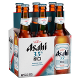 Asahi Super Dry 3.5% 330mL Bottles 24 Pack