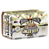 Brookvale Union Ginger Beer Low Sugar 330mL Cans 24 Pack