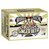 Brookvale Union Ginger Beer Low Sugar 330mL Cans 24 Pack