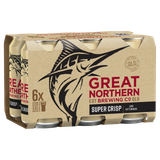 Great Northern Super Crisp Lager 375mL Cans 24 Pack