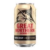 Great Northern Super Crisp Lager 375mL Cans 24 Pack