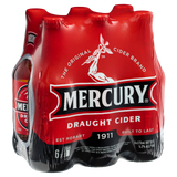 Mercury Draught Cider 375mL Bottles 24 Pack