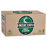 Mercury Dry Cider 375mL Bottles 24 Pack