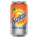 Sunkist Zero Sugar 375mL Cans 10 Pack