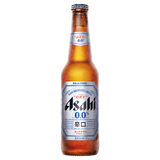 Asahi Super Dry 0.0% 330mL Bottles 24 Pack