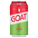 Mountain Goat Hazy Apple Cider 375mL Cans 24 Pack