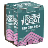 Mountain Goat Pink Gin & Soda 275mL Cans 24 Pack