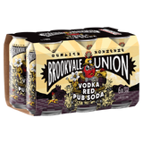 Brookvale Union Vodka Red Pub Soda 330mL Cans 24 Pack