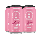 Green Beacon Lush Guava Flavoured Beer 375mL Cans 24 Pack