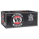 Victoria Bitter Low Carb 375mL Bottles 24 Pack