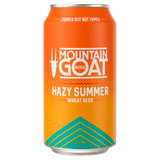 Mountain Goat Hazy Summer Wheat Beer 375mL Cans 24 Pack