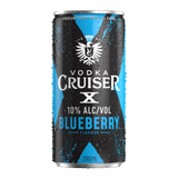 Vodka Cruiser Blueberry 10% 200mL Cans 24 Pack