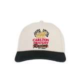 Carlton Draught Racing Pit Team Ivory/Black Hat