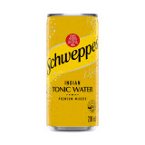 Schweppes Tonic Water 200mL Cans 24 Pack
