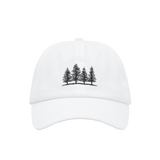 4 Pines Dad Cap 6 Panel White