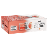 Asahi Zeitaku Shibori Peach 4.0% 330mL Cans 24 Pack
