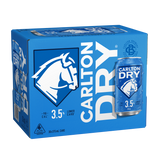 Carlton Dry Mid 3.5% 375mL Cans 3x10 Pack