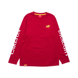 Carlton Draught Classic Red Logo Long Sleeve Tee L