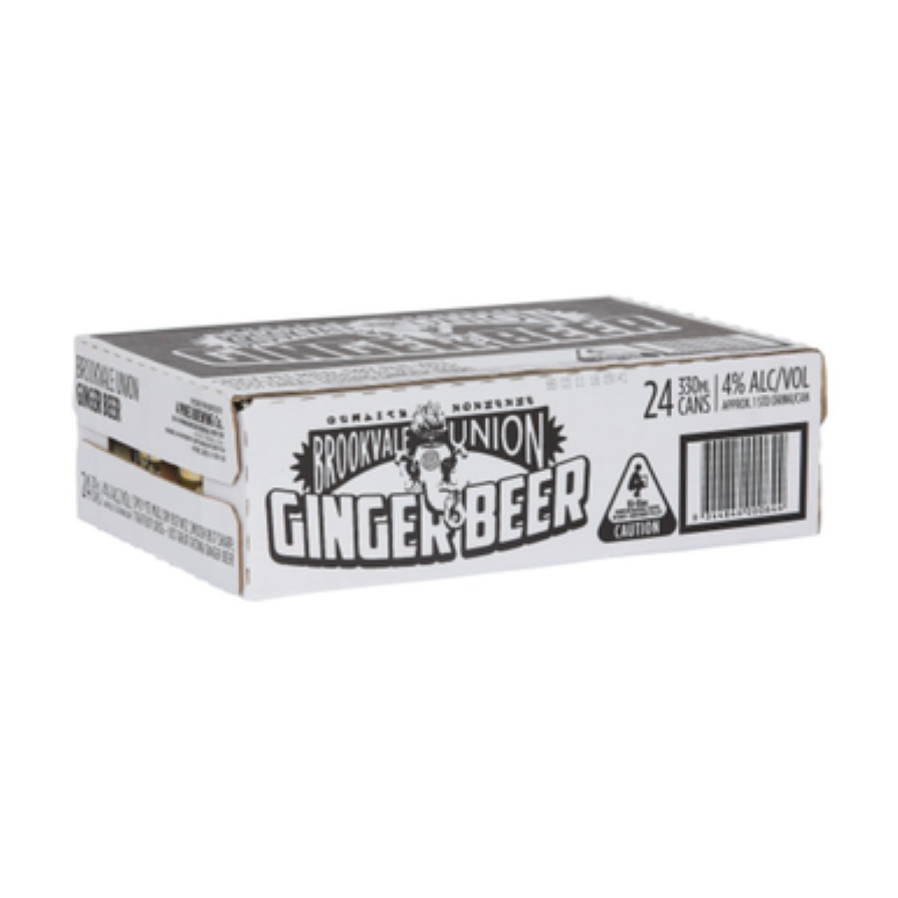 Brookvale Union Ginger Beer 330mL Cans 24 Pack Drinks Cart