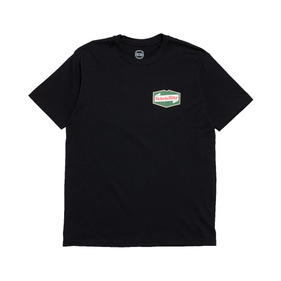VB Heritage Label Tee Black XS