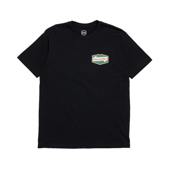 VB Heritage Label Tee Black