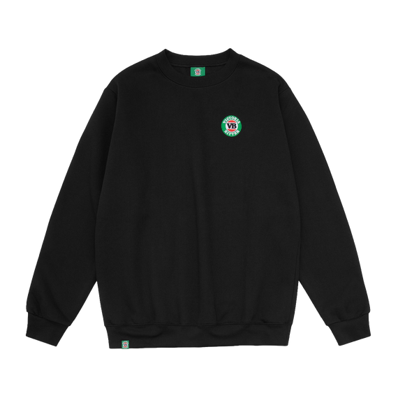 Victoria Bitter Core Embroidered Logo Crewneck Black XXXXL