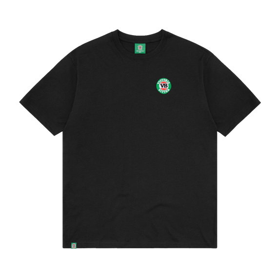 Victoria Bitter Core Embroidered Logo Tee Black XXXXL
