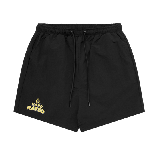 Hard Rated Sports Shorts Black XXL