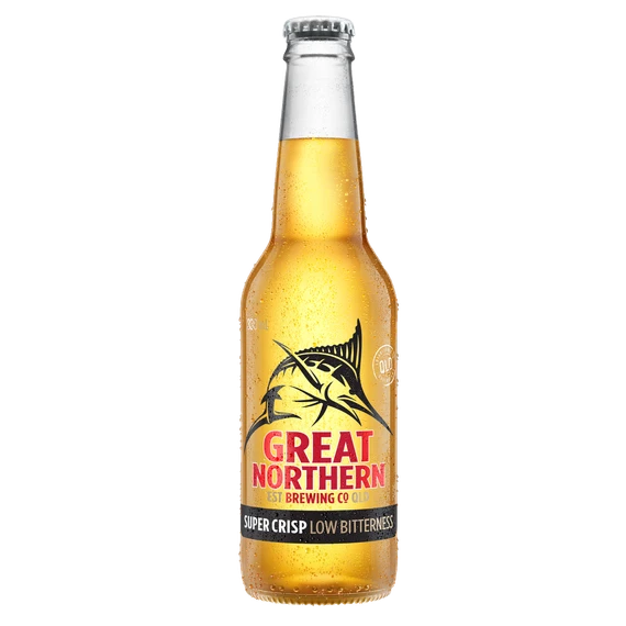 Great Northern Super Crisp Lager 330mL Bottles 24 Pack