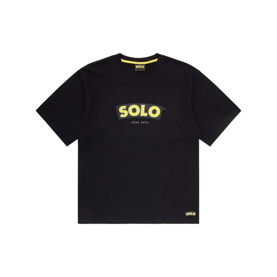 Solo Black Est 1973 Tee XL