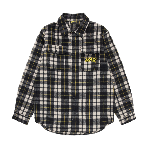 Solo Flanno Black Check 3XL