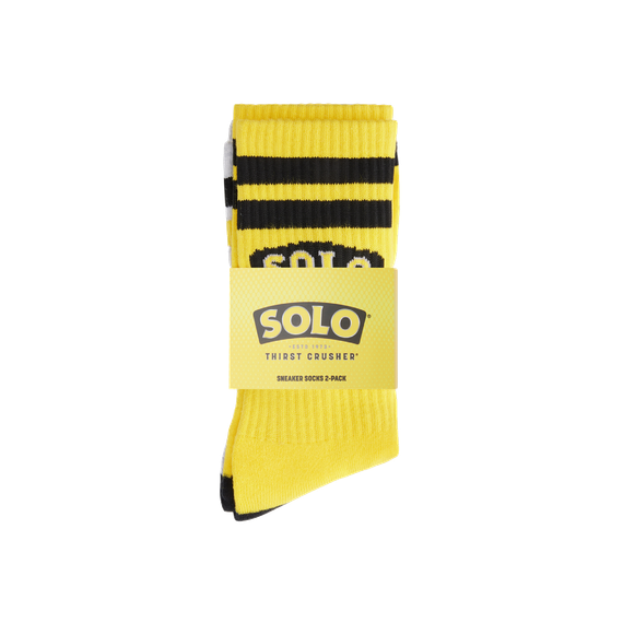 Solo Sneaker Socks 2pk