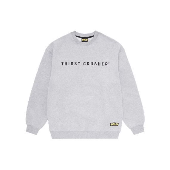 Solo Thirst Crusher Grey Sweater L