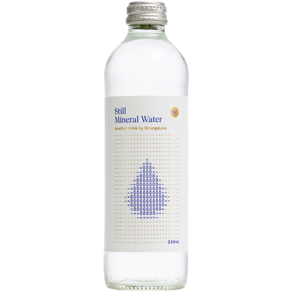 StrangeLove Still Mineral Water 350mL Bottles 24 Pack