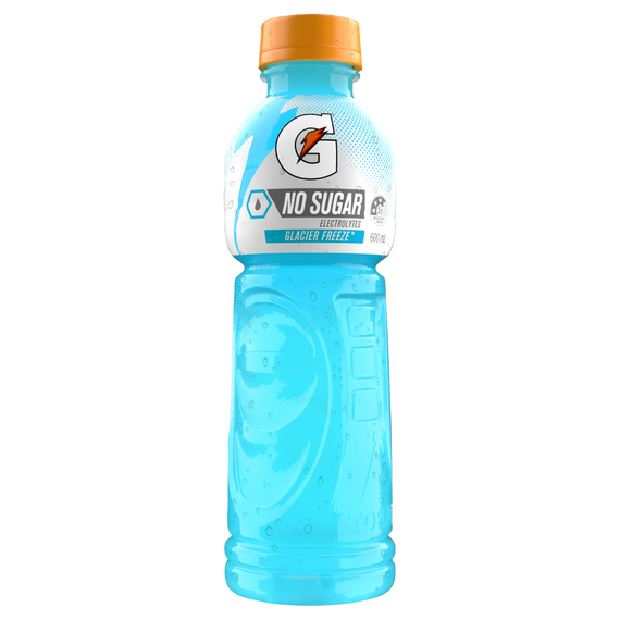 Gatorade No Sugar Glacier Freeze 600mL Bottles 12 Pack Gatorade No Sugar Glacier Freeze 600mL Bottles 12 Pack