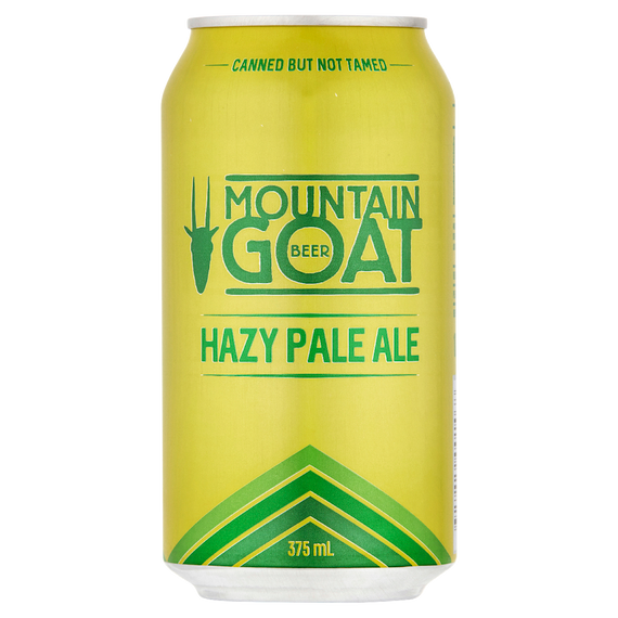 Mountain Goat Hazy Pale Ale 375mL Cans 24 Pack