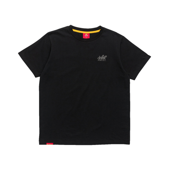 Carlton Draught Black on Black Tee XL