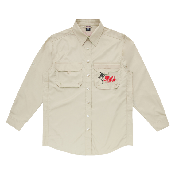 Great Northern Brewing Co Basic Vented Fishing Shirt XL
