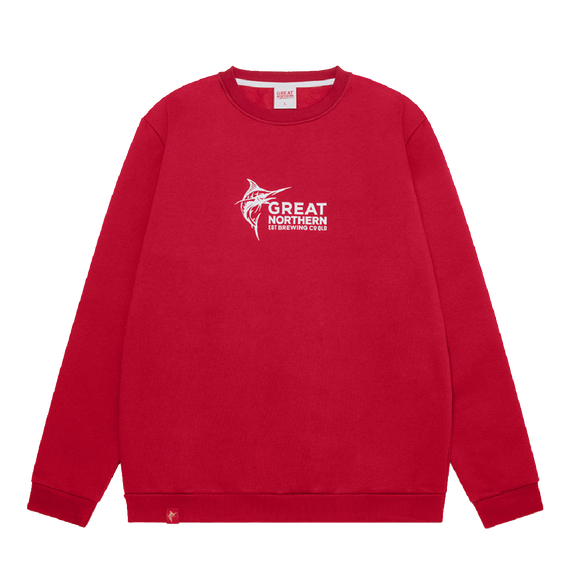 Great Northern Brewing Co Crew Neck Maroon L