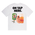 VB Forever Classics On Tap Here Tee White Marle 4XL