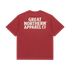 Great Northern Apparel Co Wordmark Tee Maroon XXXL