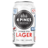 4 Pines Japanese Lager 375mL Cans 18 Pack