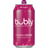 Bubly Raspberry 375mL Cans 8 Pack