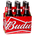 Budweiser 330mL Bottles 24 Pack