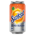 Sunkist Zero Sugar 375mL Cans 10 Pack