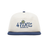 4 Pines Retro 5 Panel Cap White/Blue