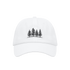 4 Pines Dad Cap 6 Panel White